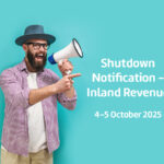 Upcoming October Shutdown – Inland Revenue Notification