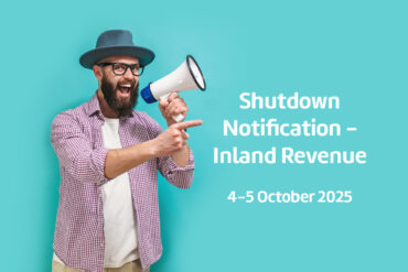 Upcoming October Shutdown – Inland Revenue Notification